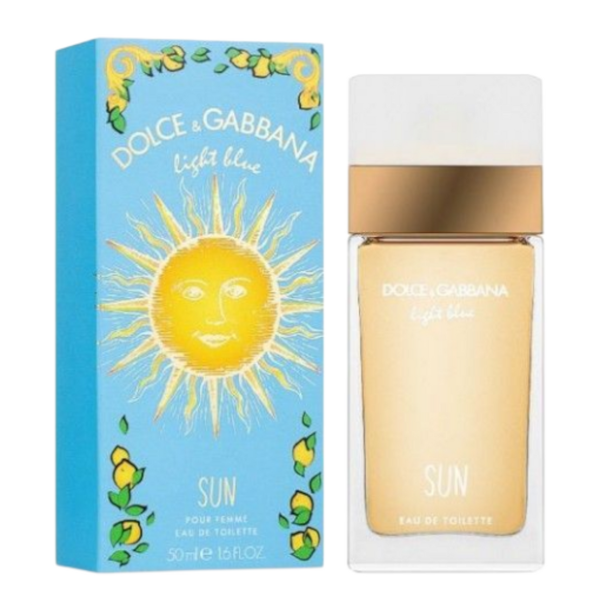 DOLCE & GABBANA-LIGHT BLEU SUN POUR FEMME 100 ml